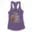 Naan Oru Dharava Sonna, Nooru Dharava Sonna Maadhiri Women's Racerback Tank in Solid Purple Rush Color